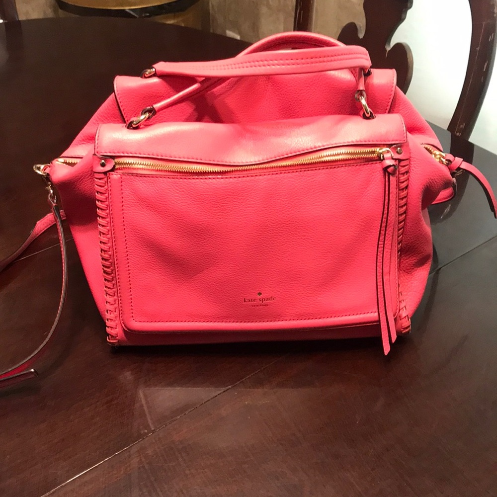 Kate Spade Pink Satchel Bag